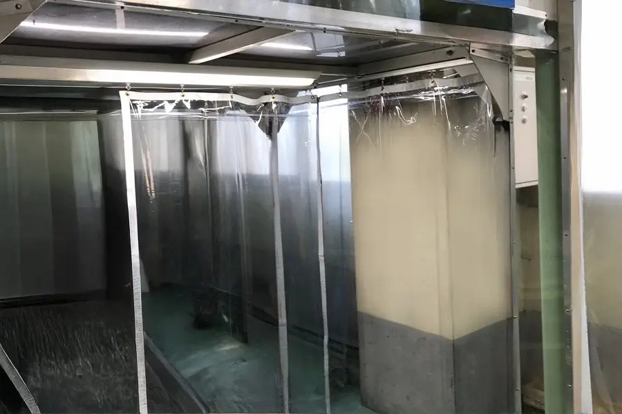 アキレスフネンクリアクリーン間仕切り空間施工事例