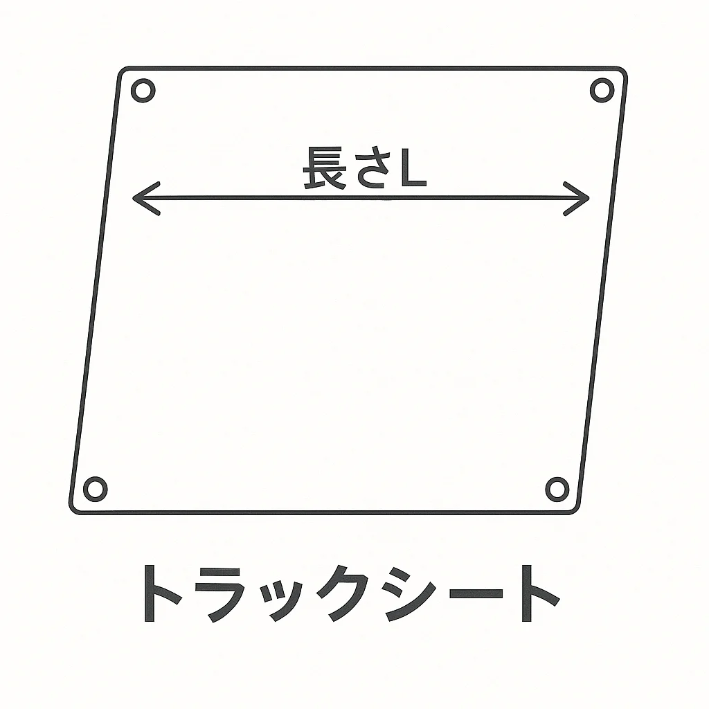 トラックシート長さL測定